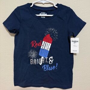OshKosh Rocket Pop 4th of July Shirt